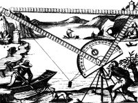 Darstellung eines historischen Triangularinstrumentes